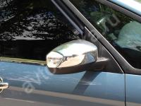 Ford S-Max (2008-) накладки на зеркала из нержавеющей стали, 2 шт.